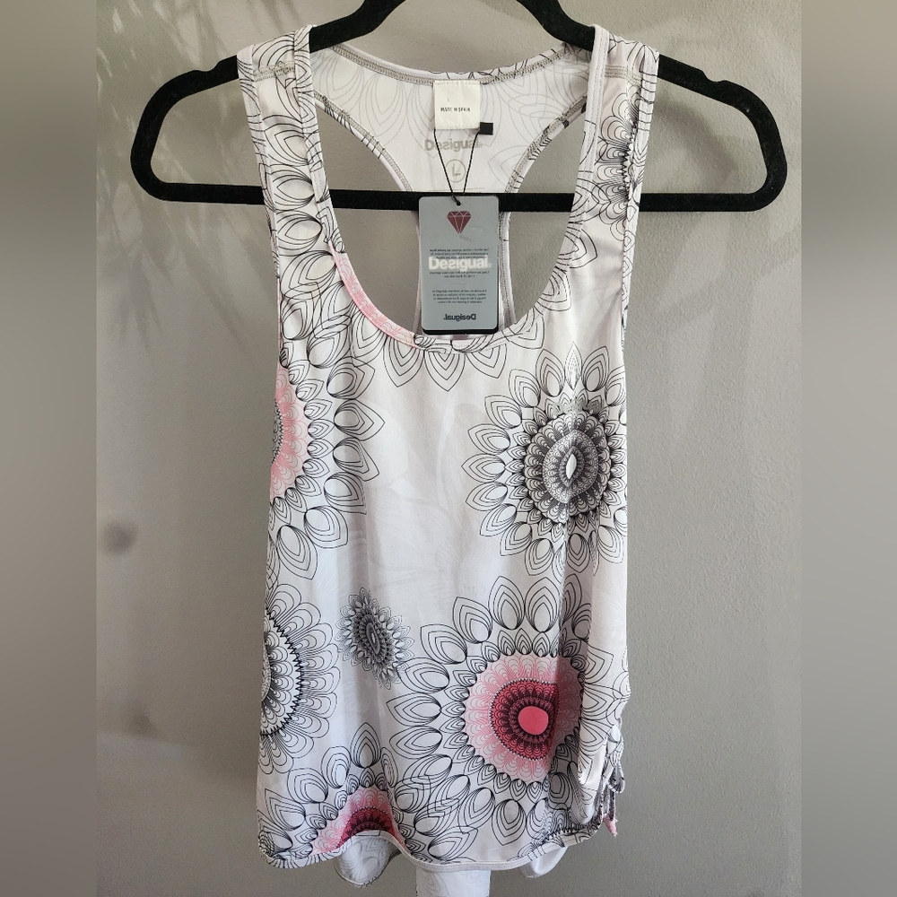 Desigual Mandala Tank Top NWT